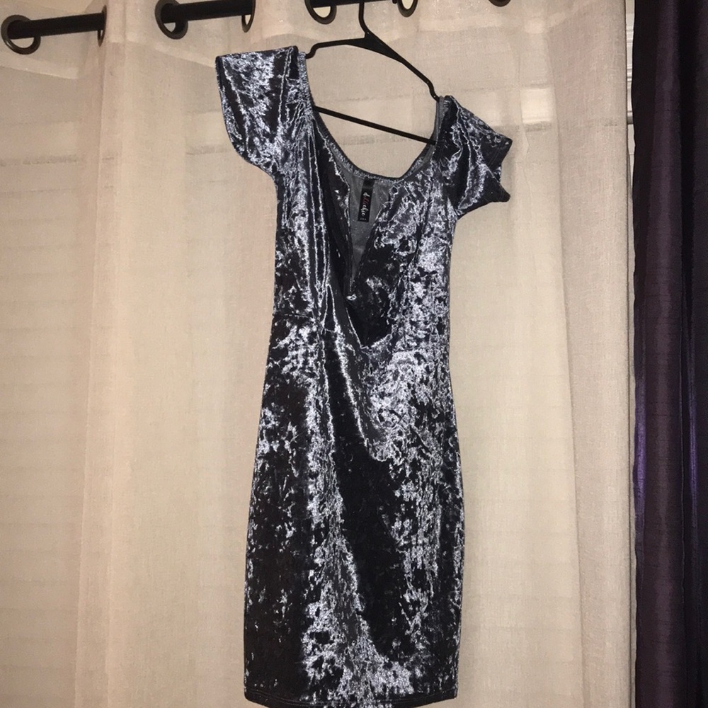 Velvet Bodycon Dress